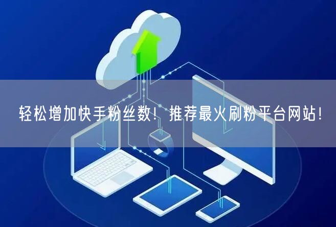 轻松增加快手粉丝数!推荐最火刷粉平台网站!