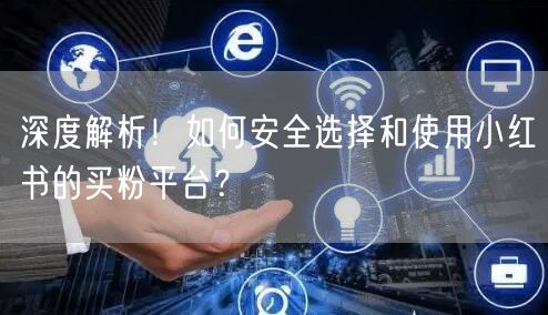 深度解析!如何安全选择和使用小红书的买粉平台?