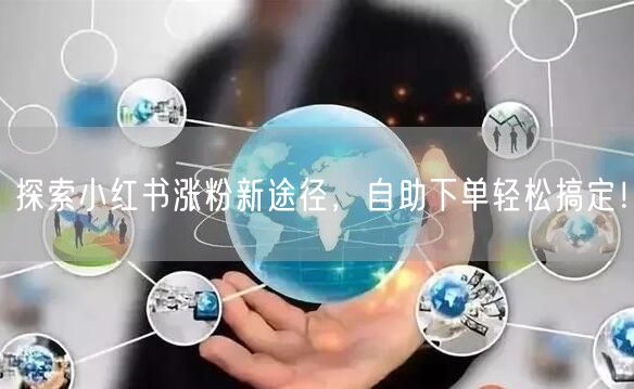 探索小红书涨粉新途径,自助下单轻松搞定!